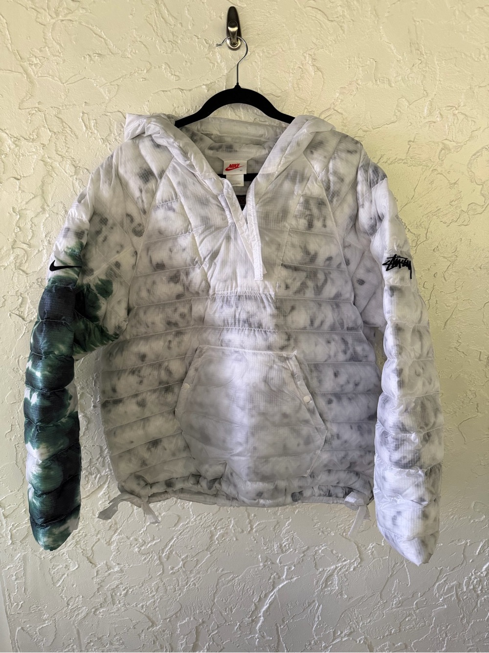 Nike White Jacket with Red Logo